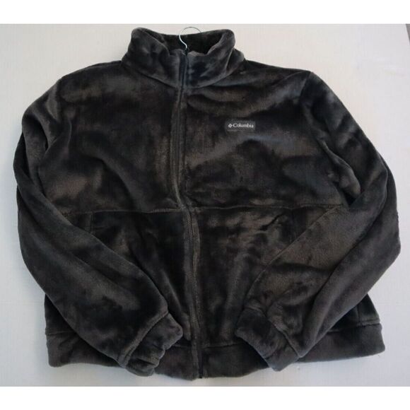 Columbia 1997932-011 Women's Plus Sz 1X Dark Gray Fire Side Full Zip Jacket - Picture 9 of 10